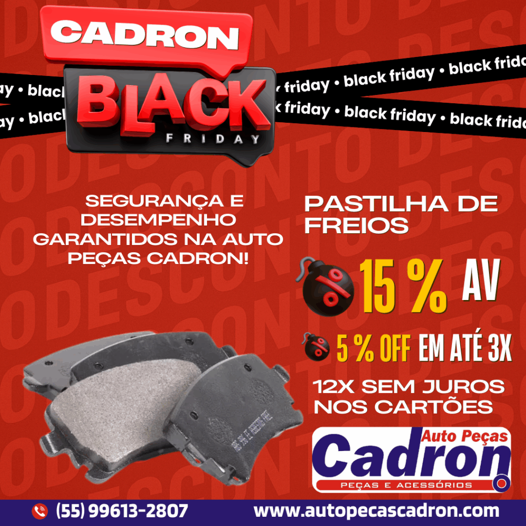 As Pastilhas de Freios são essenciais para garantir sua segurança e desempenho no trânsito