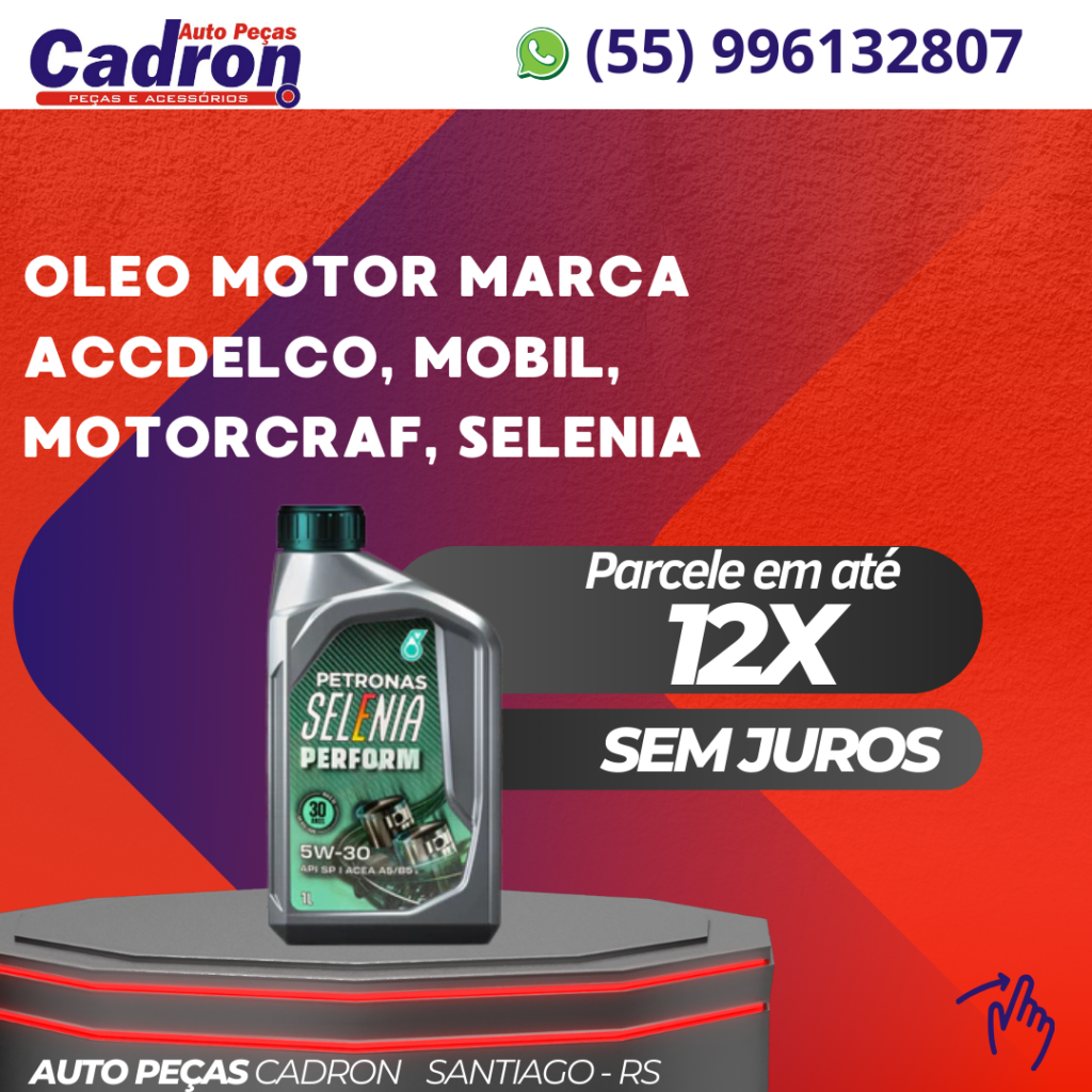 ÓLEO DE MOTOR – ACDELCO | MOBIL | MOTORCRAFT | SELENIA